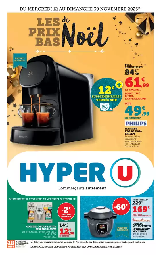 Catalogue Hyper U à Sérignan | Spécial Cadeaux Déco de Noël | 2025-11-12T00:00:00.000Z - 2025-11-30T00:00:00.000Z