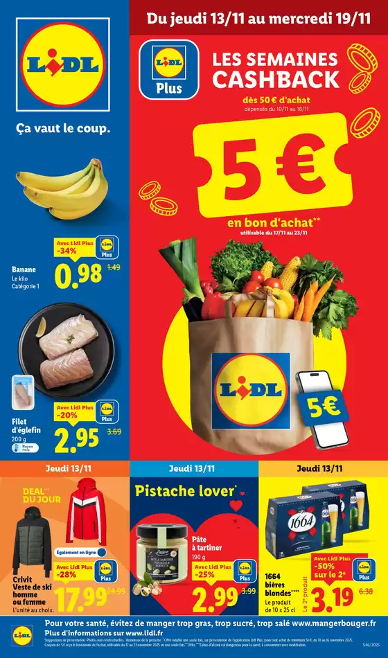 Catalogue Lidl | La gamme Deluxe est disponible chez Lidl : Magret, foies gras, saumon | 2025-11-13T00:00:00.000Z - 2025-11-19T00:00:00.000Z