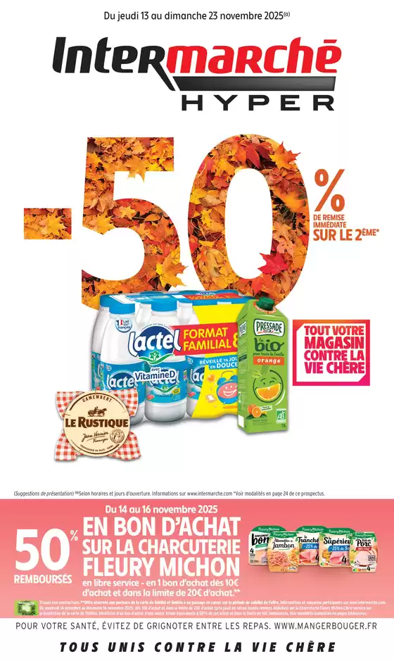 Catalogue Intermarché Hyper à Joigny | GEN NOVEMBRE 3 | 2025-11-13T00:00:00.000Z - 2025-11-23T00:00:00.000Z