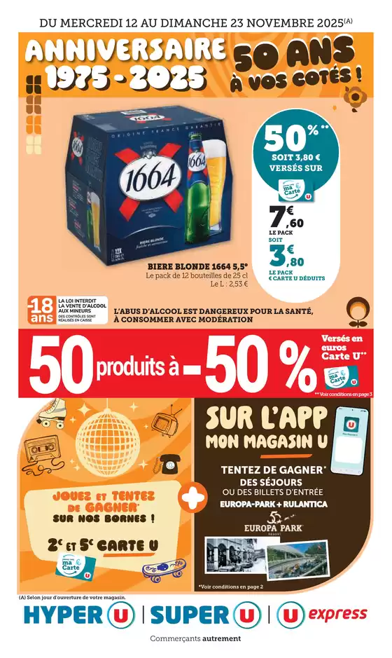 Catalogue U Express | Temps fort Régional / Fondue Raclette | 2025-11-12T00:00:00.000Z - 2025-11-23T00:00:00.000Z