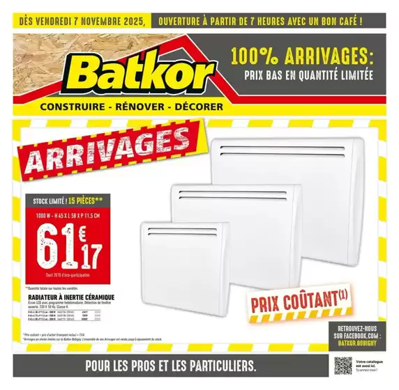 Catalogue Batkor à Paris | Arrivages | 2025-11-07T00:00:00.000Z - 2025-11-20T00:00:00.000Z