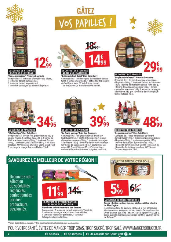 INVITEZ LE BON GOÛT À VOTRE TABLE