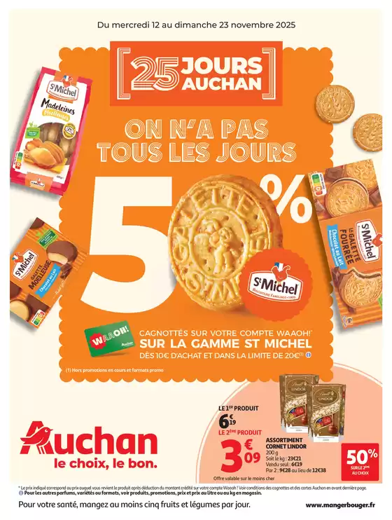 Catalogue Auchan Hypermarché | 25 JOURS AUCHAN, je fais le plein de bonnes affaires | 2025-11-10T00:00:00.000Z - 2025-11-23T00:00:00.000Z