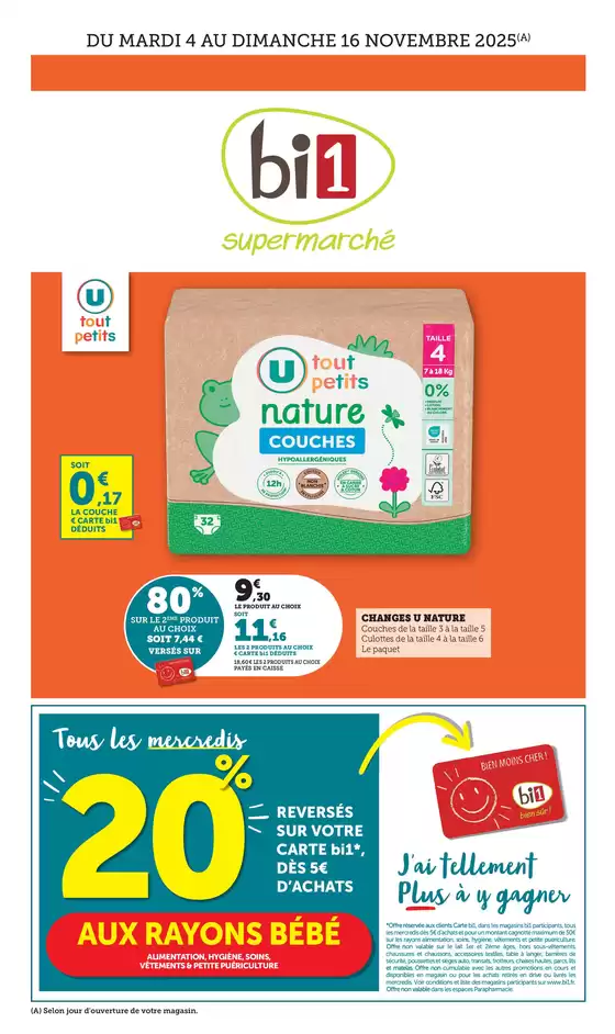 Catalogue Bi1 à Saint-Georges-sur-Baulche | Catalogue Bi1 | 2025-11-10T00:00:00.000Z - 2025-11-16T00:00:00.000Z