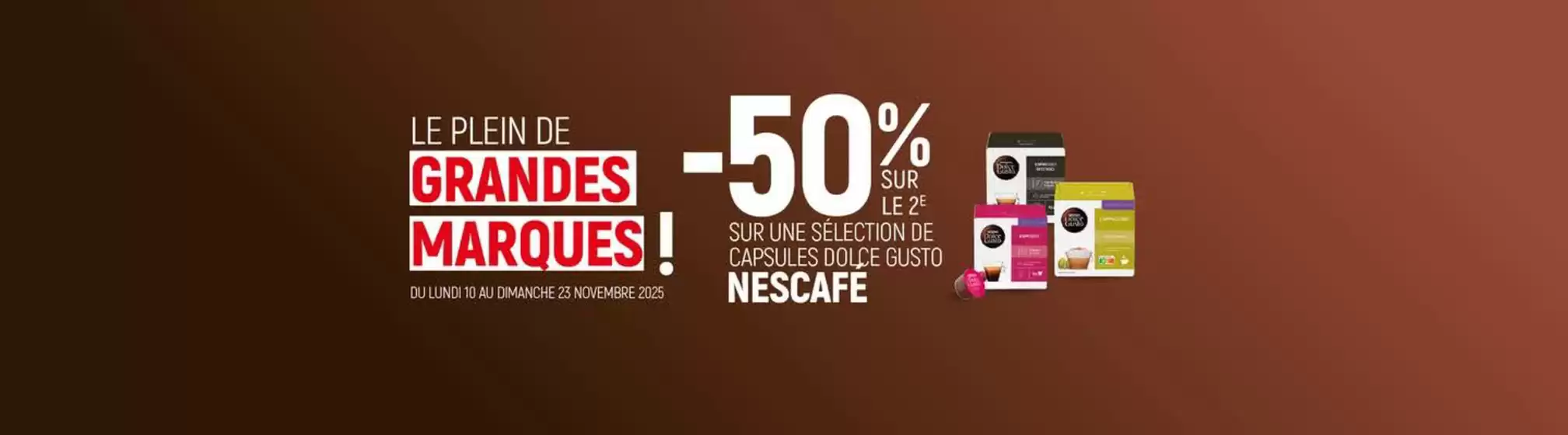 Catalogue Spar à Aix-les-Bains | Le plein de grandes marques ! -50% SUR LE 2EME | 2025-11-10T00:00:00.000Z - 2025-11-23T00:00:00.000Z