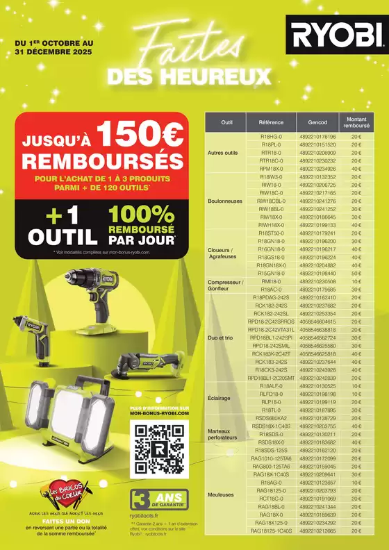 Catalogue Brico Pro à Montrouge | JUSQU’À 150€ REMBOURSÉS | 2025-11-10T00:00:00.000Z - 2025-12-31T00:00:00.000Z