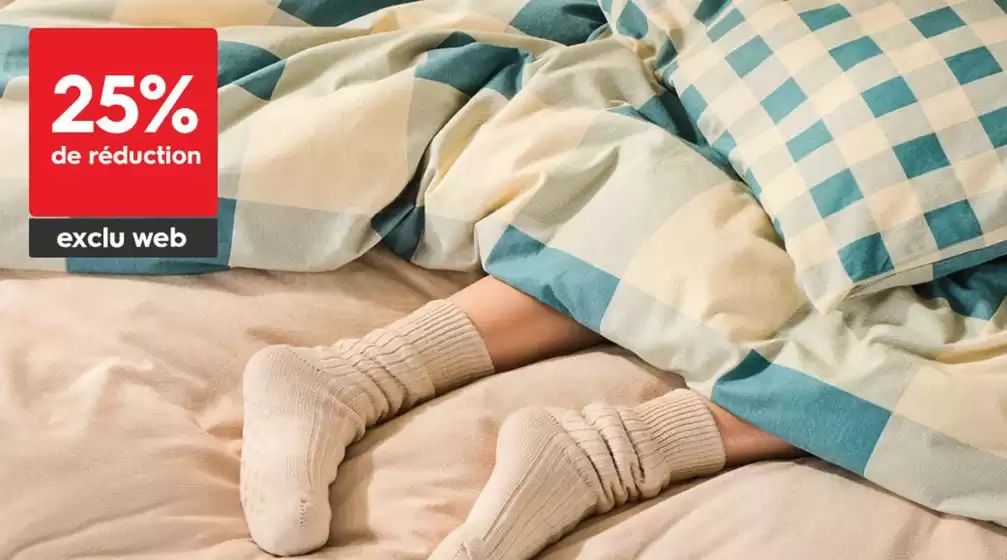 Catalogue Hema à Rennes | Linge de lit flanelle -25% | 2025-11-10T00:00:00.000Z - 2025-11-30T00:00:00.000Z