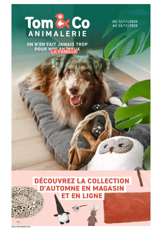 Catalogue Tom&Co à Cholet | On n'en fait jamais trop pour la famille | 2025-11-10T00:00:00.000Z - 2025-11-23T00:00:00.000Z
