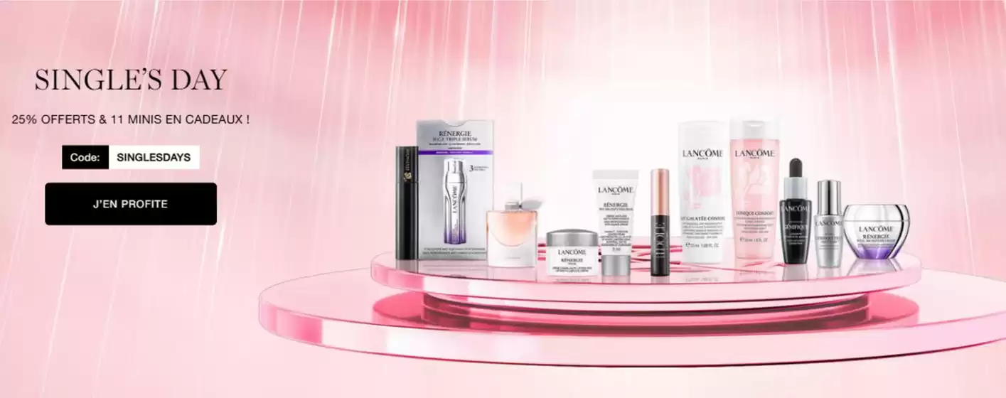 Catalogue Lancôme à Drumettaz-Clarafond | SINGLES' DAY | 2025-11-10T00:00:00.000Z - 2025-11-11T00:00:00.000Z