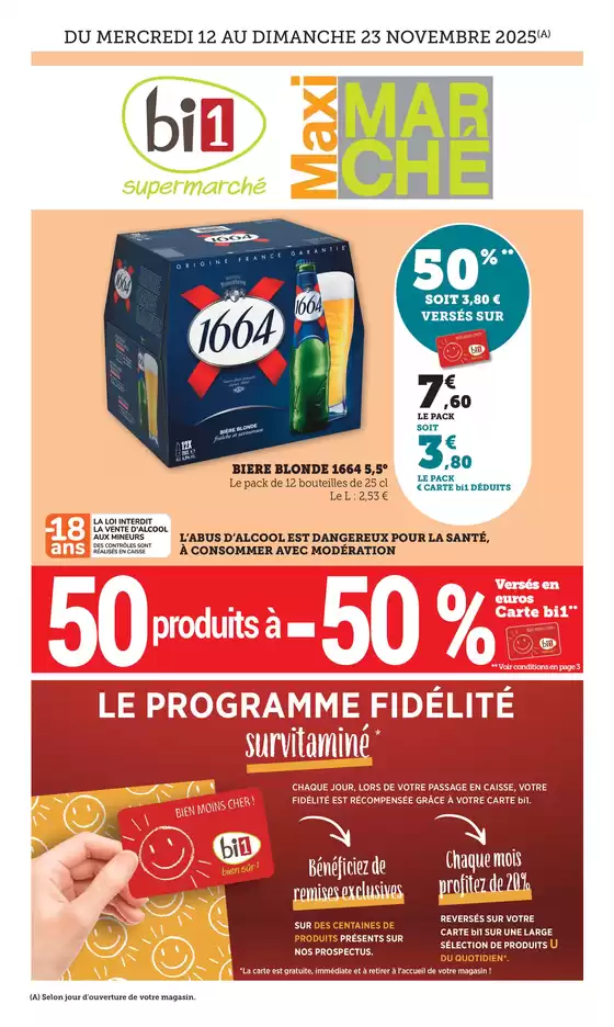 Catalogue Bi1 à Puteaux | LES PRIX BAS | 2025-11-11T00:00:00.000Z - 2025-11-23T00:00:00.000Z