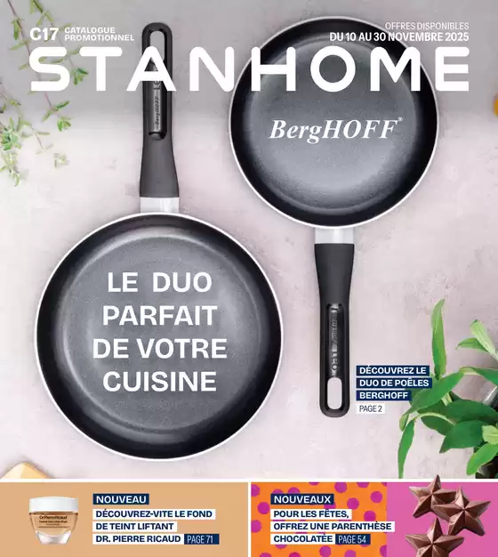 Catalogue Stanhome à Saint-Georges-des-Sept-Voies | Catalogue promotionnel | 2025-11-10T00:00:00.000Z - 2025-11-30T00:00:00.000Z