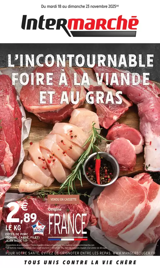 Catalogue Intermarché Contact à Massy (Essonne) | FOIRE A LA VIANDE/FOIRE AU GRAS | 2025-11-11T00:00:00.000Z - 2025-11-23T00:00:00.000Z