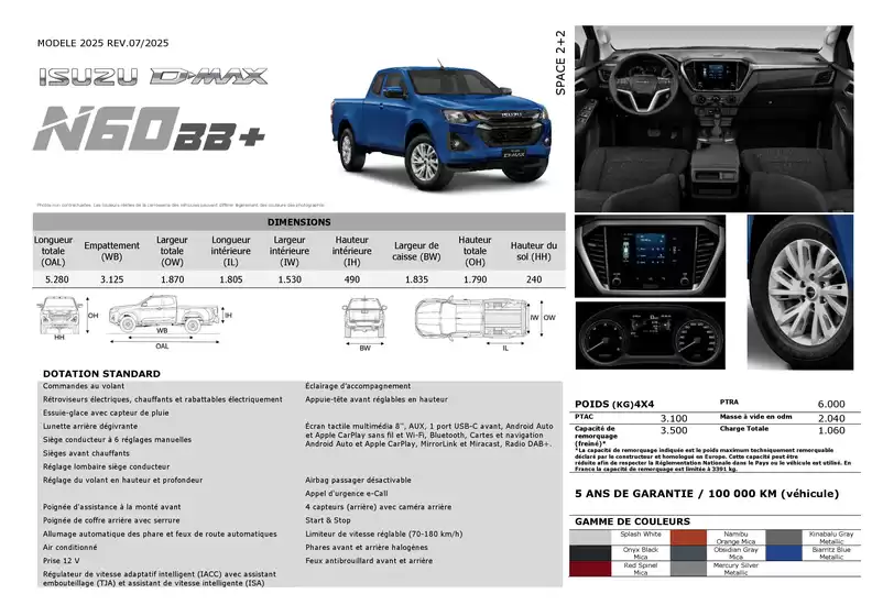Catalogue ISUZU à Landivisiau | ISUZU D-Max N60 NITRO SPORT | 2025-11-11T00:00:00.000Z - 2026-03-31T00:00:00.000Z