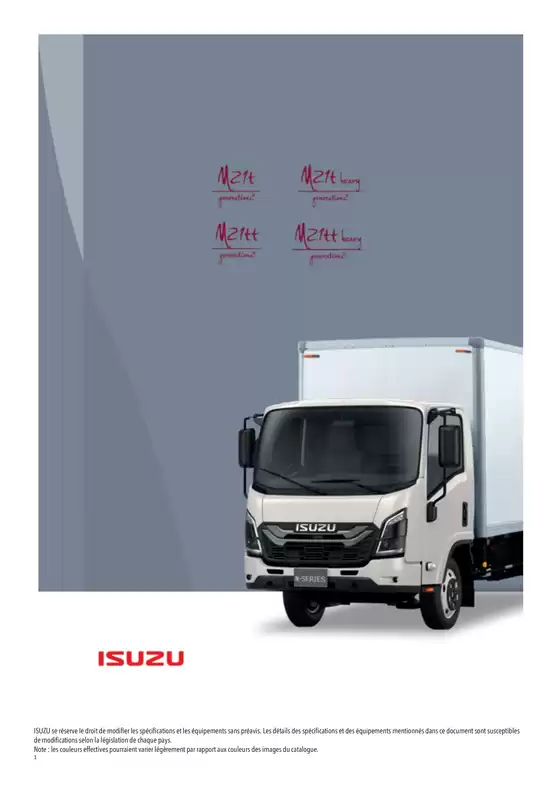 Catalogue ISUZU à Mareuil-lès-Meaux | ISUZU CATALOGUE | 2025-11-11T00:00:00.000Z - 2026-05-31T00:00:00.000Z