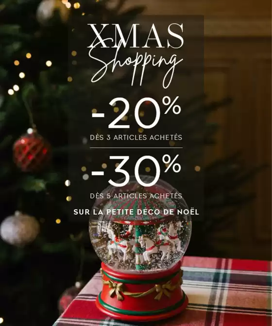 Catalogue Bouchara à Strasbourg | Xmas Shopping | -20% dès 3 & -30% dès 5 | 2025-11-11T00:00:00.000Z - 2025-12-07T00:00:00.000Z