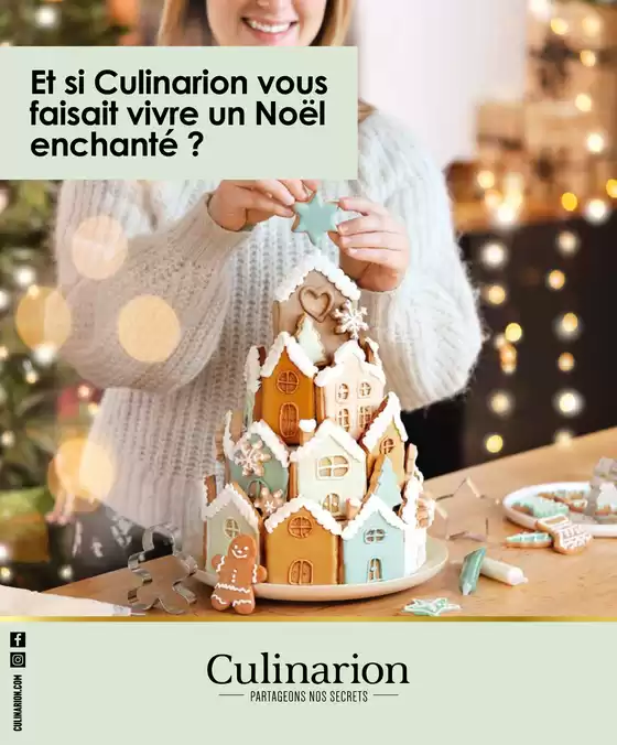 Catalogue Culinarion à Toulouse | Et si Culinarion vous faisait vivre un Noël enchanté ? | 2025-11-12T00:00:00.000Z - 2025-12-31T00:00:00.000Z