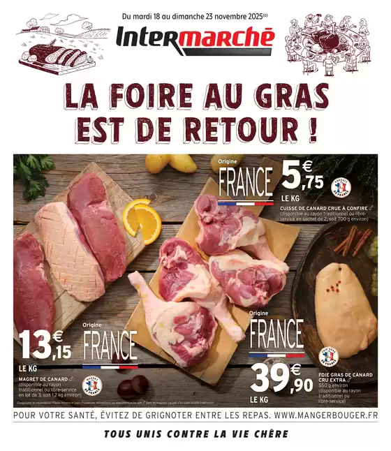 Catalogue Intermarché Hyper à Gleizé | FOIRE AU GRAS | 2025-11-12T00:00:00.000Z - 2025-11-23T00:00:00.000Z