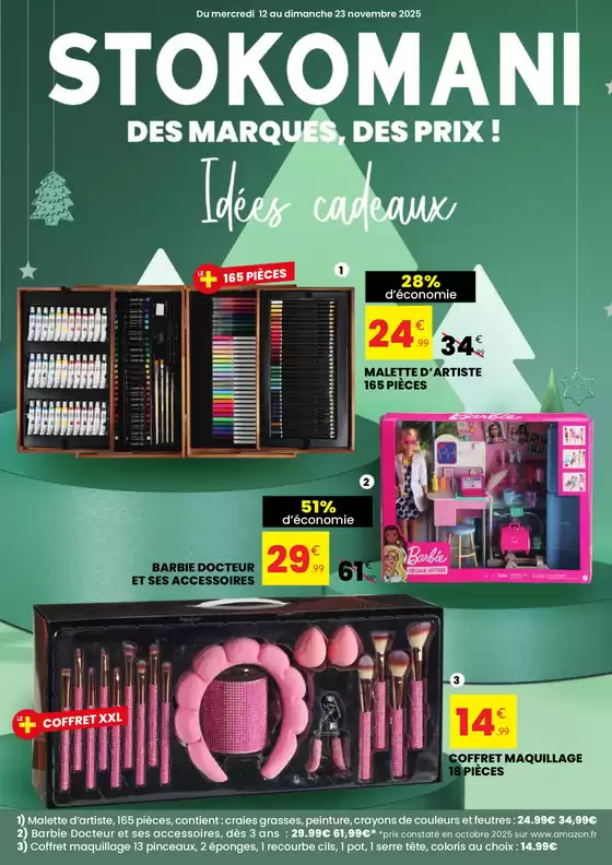 Catalogue Stokomani à La Côte-Saint-André | IDÉES CADEAUX !  | 2025-11-12T00:00:00.000Z - 2025-11-23T00:00:00.000Z
