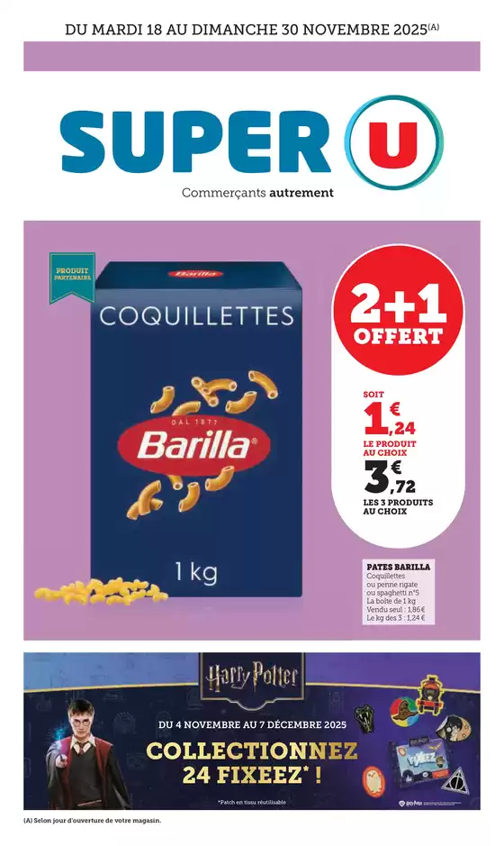 Catalogue Super U à Le Thillay | Catalogue SUPER U | 2025-11-18T00:00:00.000Z - 2025-11-30T00:00:00.000Z