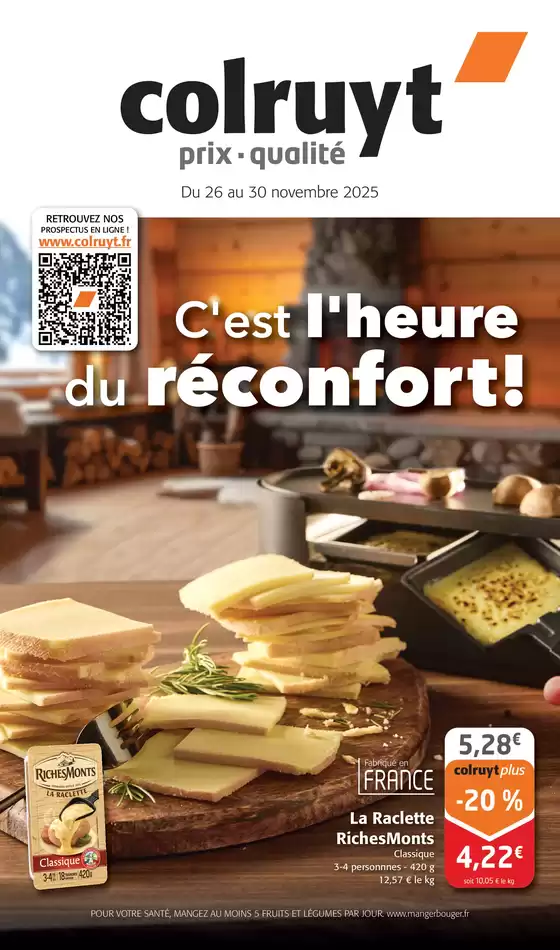 Catalogue Colruyt | C’est l’heure du réconfort ! | 2025-11-26T00:00:00.000Z - 2025-11-30T00:00:00.000Z
