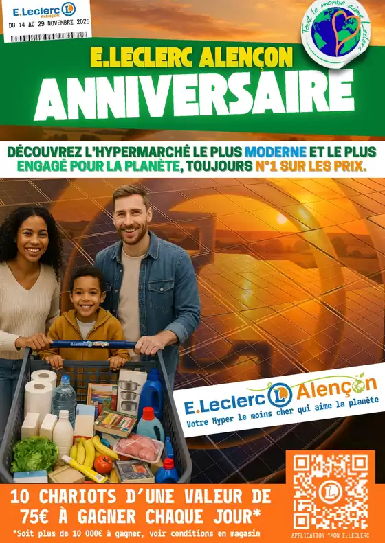 Catalogue E.Leclerc à Craon (Vienne) | Anniversaire | 2025-11-14T00:00:00.000Z - 2025-11-29T00:00:00.000Z