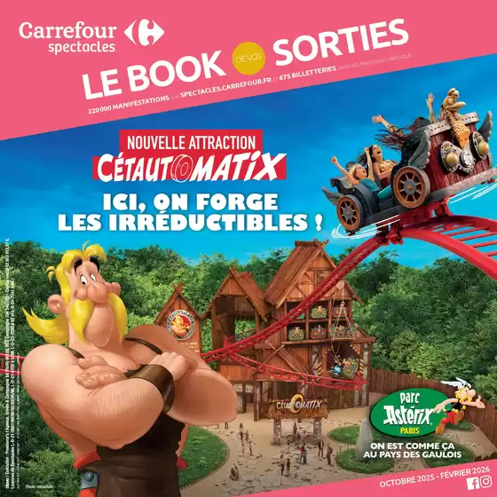 Catalogue Carrefour Contact à | LE BOOK DE VOS SORTIES | 2025-11-17T00:00:00.000Z - 2026-03-08T00:00:00.000Z