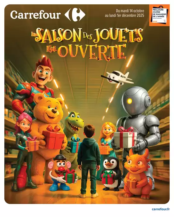 Catalogue Carrefour à | LA SAISON DES JOUETS EST OUVERTE | 2025-11-17T00:00:00.000Z - 2025-12-01T00:00:00.000Z