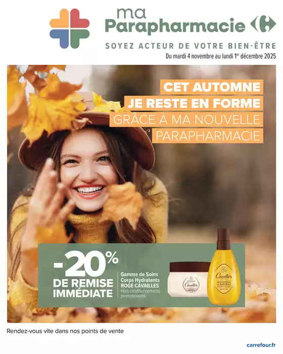 Catalogue Carrefour | PARAPHARMACIE NOVEMBRE | 2025-11-17T00:00:00.000Z - 2025-12-01T00:00:00.000Z
