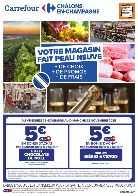Catalogue Carrefour | VOTRE MAGASIN FAIT PEAU NEUVE ! | 2025-11-17T00:00:00.000Z - 2025-11-23T00:00:00.000Z