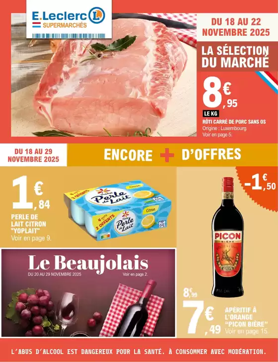 Catalogue E.Leclerc | Encore + d'offres | 2025-11-18T00:00:00.000Z - 2025-11-29T00:00:00.000Z