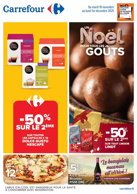 Catalogue Carrefour à Brest | LE PLEIN DE PROMOS | 2025-11-17T00:00:00.000Z - 2025-12-01T00:00:00.000Z