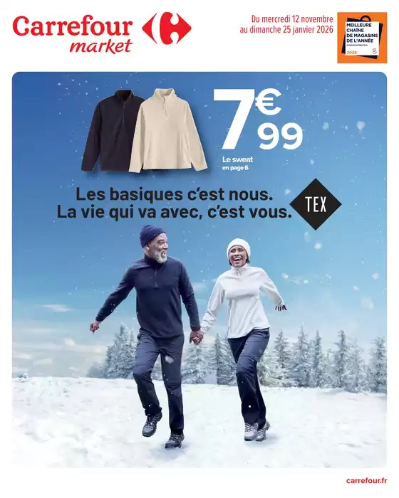 Catalogue Carrefour Market à Bonnat | TEXTILE T4 | 2025-11-17T00:00:00.000Z - 2026-01-25T00:00:00.000Z