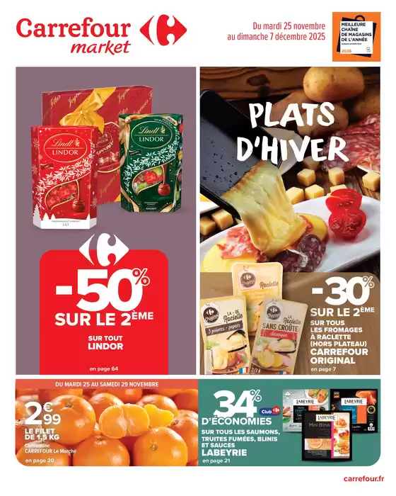 Catalogue Carrefour Market à Bonnat | PLATS D'HIVER | 2025-11-17T00:00:00.000Z - 2025-12-07T00:00:00.000Z