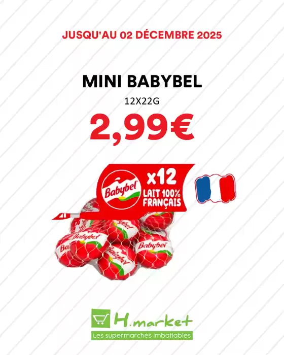 Catalogue Hmarket à Nanterre | Les bonnes affaires continuent chez Hmarket ! | 2025-11-18T00:00:00.000Z - 2025-12-02T00:00:00.000Z