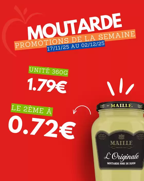 Catalogue marché frais Géant à Beaulieu-sur-Mer | Promo du moment chez Marché Frais ! | 2025-11-18T00:00:00.000Z - 2025-12-02T00:00:00.000Z