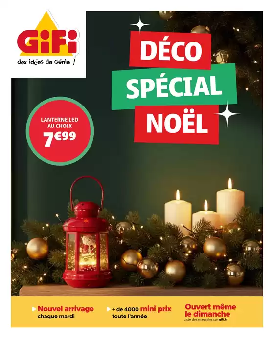 Catalogue Gifi à Nantes | Déco spécial Noël | 2025-11-18T00:00:00.000Z - 2025-12-31T00:00:00.000Z