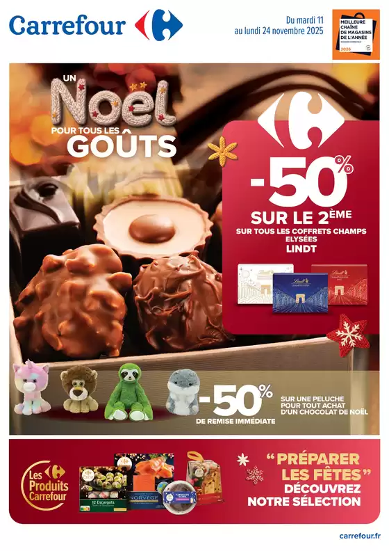 Catalogue Carrefour Drive à Écly | UN NOËL POUR TOUS LES GOÛTS | 2025-11-19T00:00:00.000Z - 2025-11-24T00:00:00.000Z