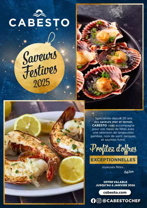 Catalogue Cabesto à Asnières-sur-Seine | Fêtes de fin d'année 2025 | 2025-11-20T00:00:00.000Z - 2025-12-31T00:00:00.000Z