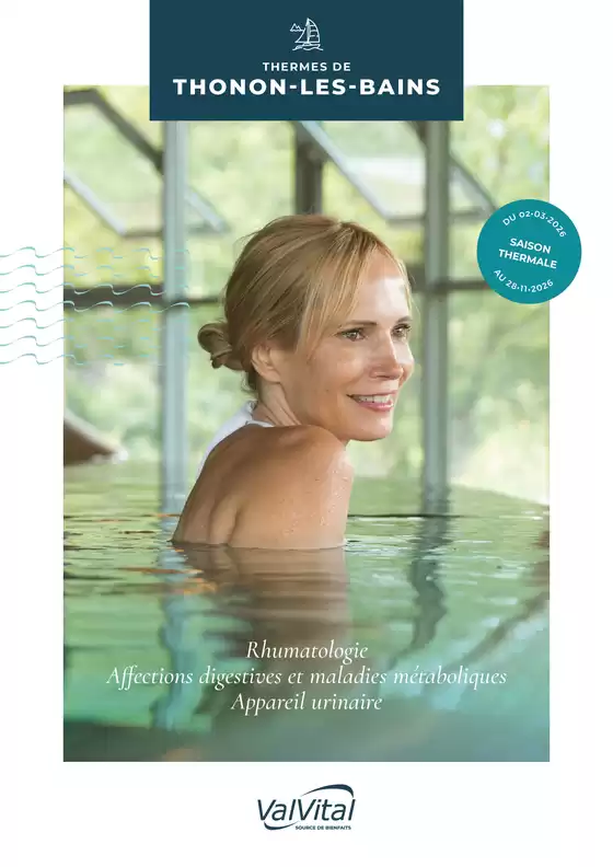 Catalogue ValVital à Caussade | ValVital Brochure établissement Thonon-les-Bains 2026 | 2026-03-02T00:00:00.000Z - 2026-11-28T00:00:00.000Z
