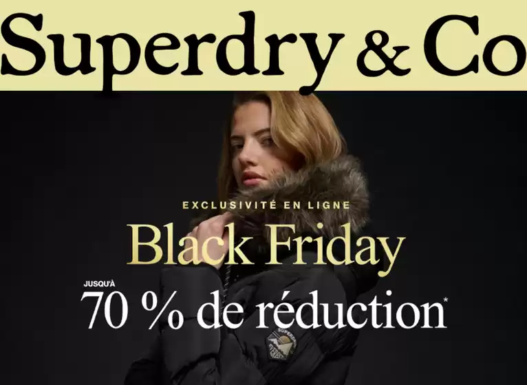 Catalogue Superdry à Leers | Black Friday Femme – Jusqu'à 70 % De Réduction | 2025-11-21T00:00:00.000Z - 2025-12-07T00:00:00.000Z