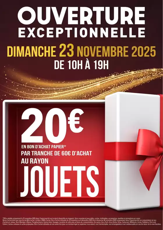 Catalogue E.Leclerc à Veauche | OUV. DIMANCHE 23 NOVEMBRE 2025 | 2025-11-24T00:00:00.000Z - 2025-12-06T00:00:00.000Z
