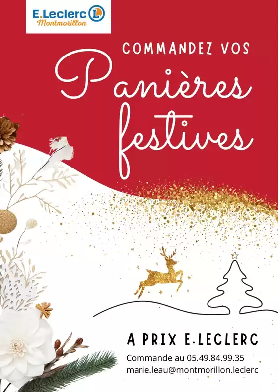 Catalogue E.Leclerc à Veauche | PROSPECTUS PANIERES FESTIVES | 2025-11-21T00:00:00.000Z - 2025-12-20T00:00:00.000Z