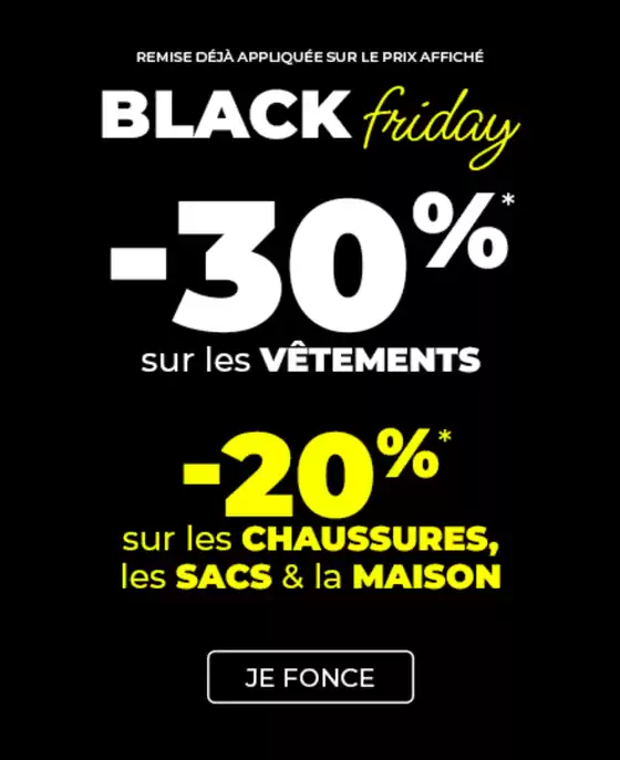 Catalogue Degriff'Stock à Lorient | Black Friday : jusqu'à -30%  | 2025-11-21T00:00:00.000Z - 2025-12-02T00:00:00.000Z