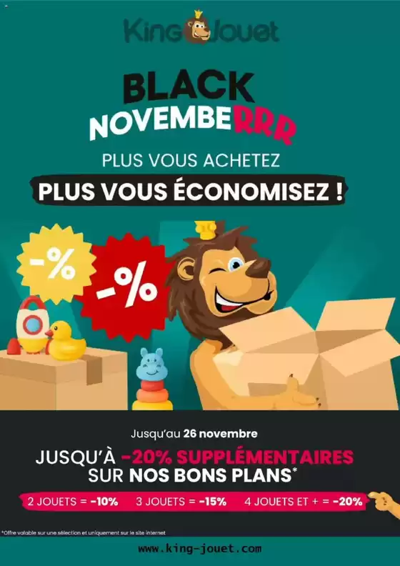 Catalogue King Jouet | Black Novembre | 2025-11-21T00:00:00.000Z - 2025-11-26T00:00:00.000Z