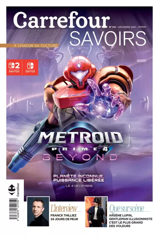 Catalogue Carrefour City à Grenoble | À CHACUN SA CULTURE | 2025-12-01T00:00:00.000Z - 2025-12-31T00:00:00.000Z