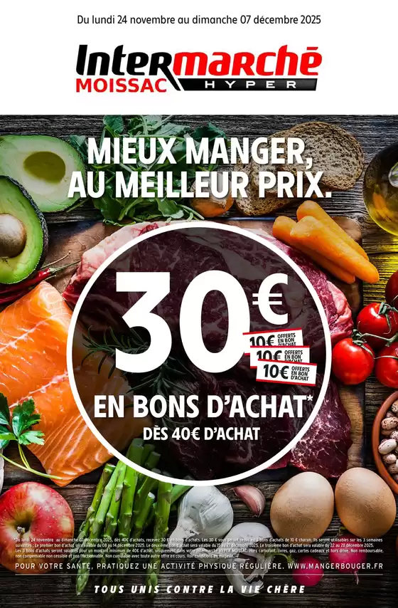 Catalogue Intermarché Hyper | PROS LOCAL - 06823 MOISSAC | 2025-11-24T00:00:00.000Z - 2025-12-07T00:00:00.000Z