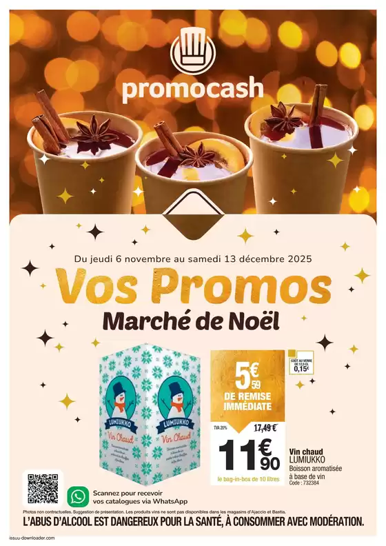 Catalogue Promocash à Dijon | Vos Promos Marché de Noël | 2025-11-24T00:00:00.000Z - 2025-12-13T00:00:00.000Z