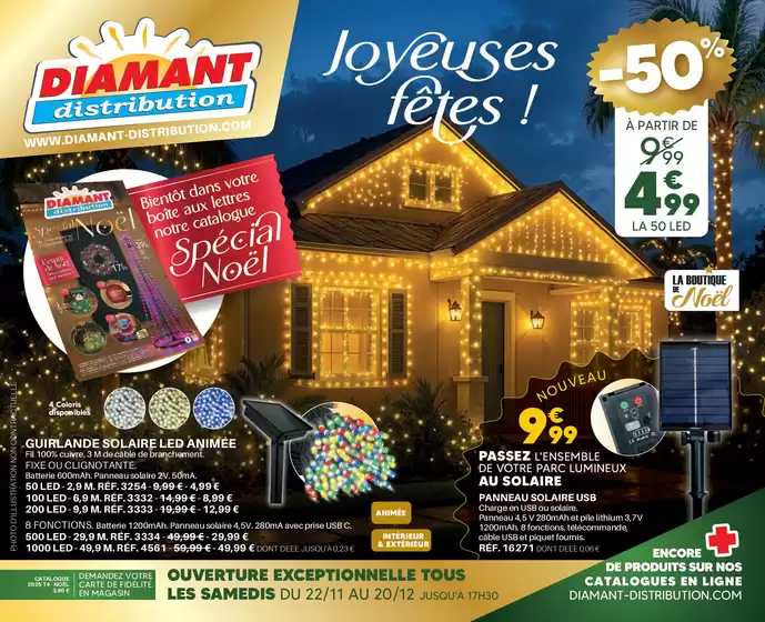 Catalogue DIAMANT à Saint-Chamond | Joyeuses fêtes ! | 2025-11-24T00:00:00.000Z - 2025-12-28T00:00:00.000Z