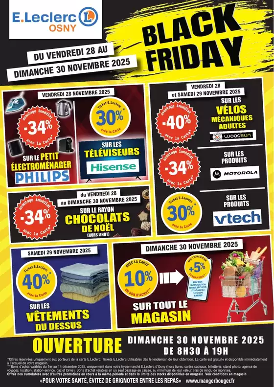 Catalogue E.Leclerc à Lannemezan | Fêtes n°1 | 2025-11-28T00:00:00.000Z - 2025-11-30T00:00:00.000Z