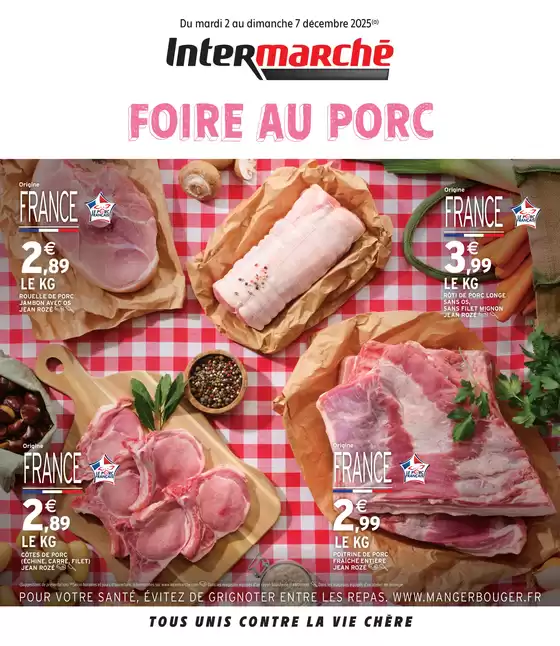 Catalogue Intermarché Contact à Saint-Sever | S49 - R6 - FOIRE AU PORC | 2025-12-02T00:00:00.000Z - 2025-12-07T00:00:00.000Z